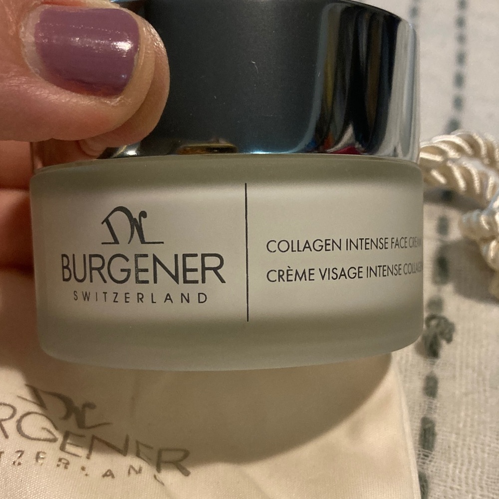 Burgener Collagen Intense Face Cream — White Jar
